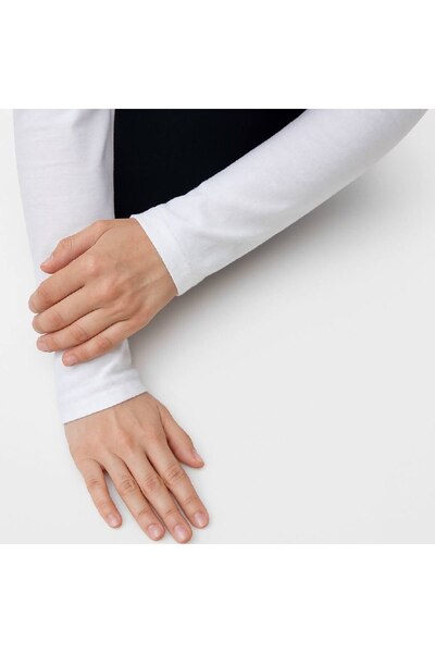 ALDAYER Modest Prayer Sleeves Combed Cotton Prayer Sleeves Kol2908
