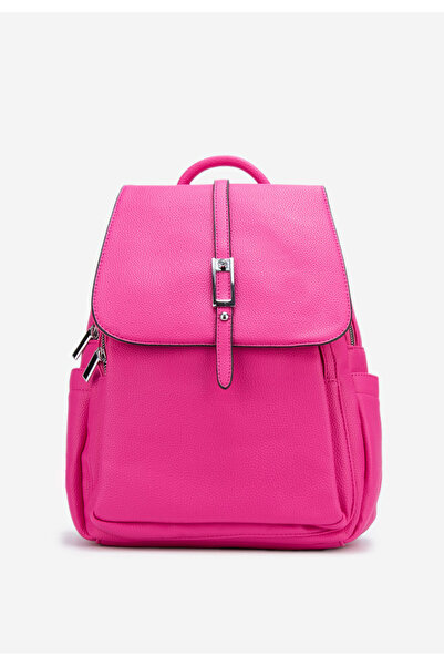 B T Shoes Fuchsiové dámská batoh Tailored