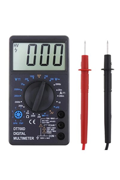 Powermaster DT700D Jumbo Display Dijital Multimetre Ölçü Aleti