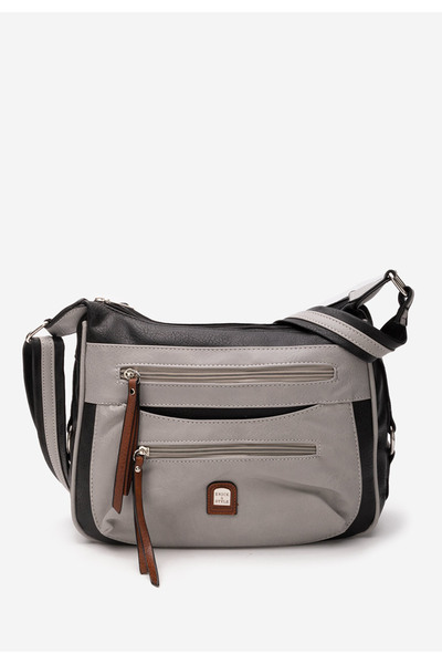 B T Shoes Jackqueline grey shoulder bag