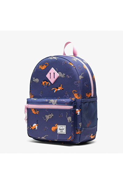 herschel Heritage Playing Cats Çocuk Lacivert Mini Sırt Çantası