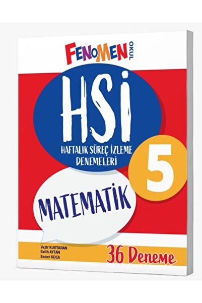 fenomen okul FENOMEN 5 HSİ MATEMATİK DENEMELERİ (36 DENEME)
