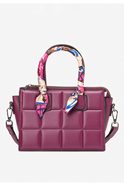 B T Shoes Fialové rukojeť kabelky Selenite V2