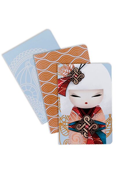 Kimmidoll Set of 3 Namika notebooks