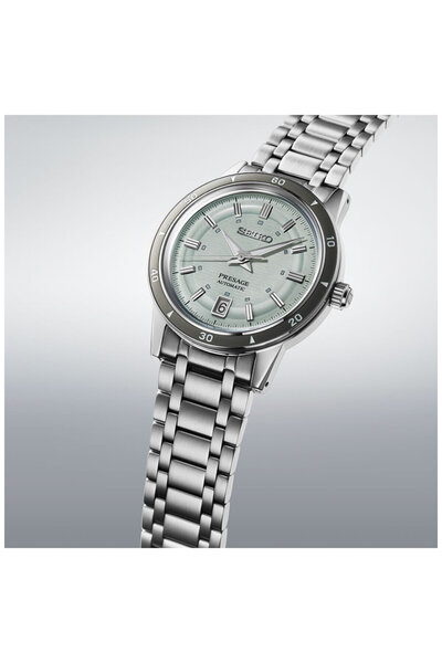 Seiko Presage Style60S Ice Green - Srpl71J1 Automatic Men's Wristwatch