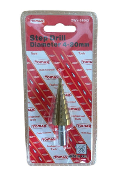 Tomax KADEMELİ MATKAP UCU 4 - 20 MM