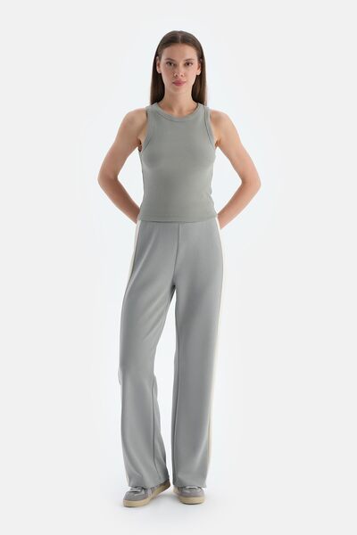 Eros Γυναικείο παντελόνι Ada Tea Modal με λεπτομέρεια στο πλάι