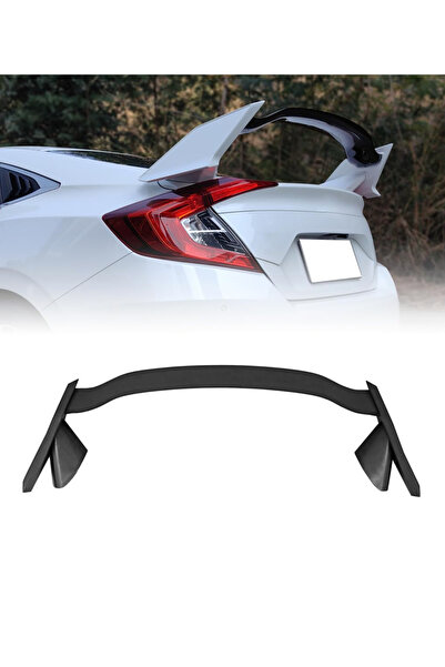 Harphour Honda Civic Fc5 Typer Spoiler (2016-2021) SEDAN Uyumlu BOYASIZ Bagaj...