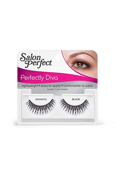 Salon Perfect Gene false tip bandă - Negru romantic Perfectly Diva - SALON PERFECT