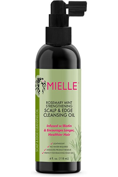 MQ زيت ميل إي أورجانيك لتقوية فروة الرأس والشعر بخلاصة إكليل الجبل والنعناع، ...