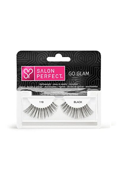 Salon Perfect Gene false tip bandă - 119 Black Go Glam - SALON PERFECT