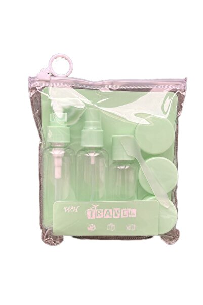 Travel Seyahat Seti 6 Parça Soft Yeşil