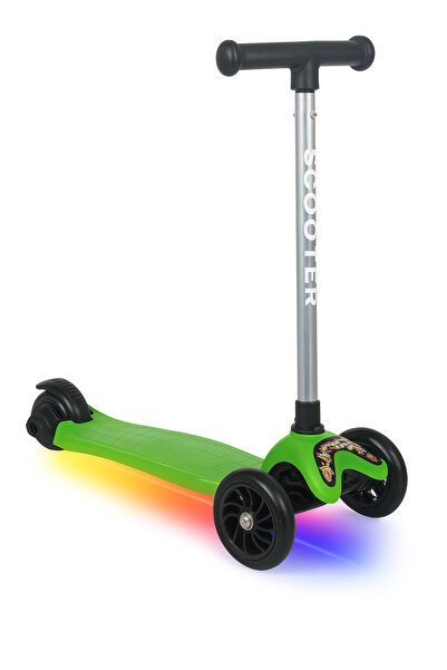 Tois سكوتر GloVı بإضاءة LED |   سكوتر أطفال آمن بثلاث عجلات وقابل لتعديل الار...