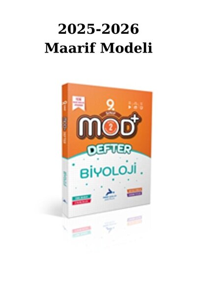 paraf yayınları Paraf 9. Sınıf Biyoloji Mod Defter 2025/26 Maarif Modeli