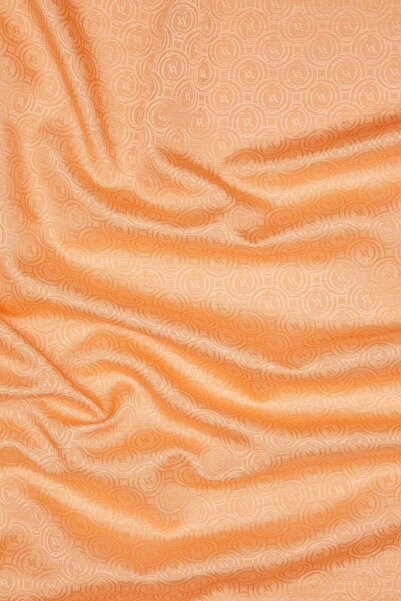 Vakko Cotton Silk Monogram Shawl 41302-Somon