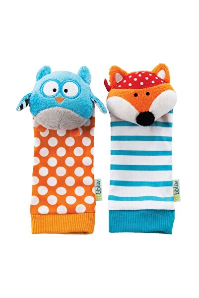bblüv Owl and Fox Düo Toy Socks