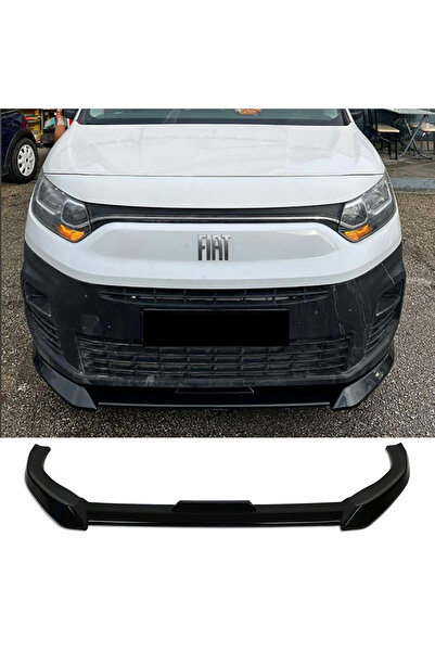 HasAkman Fiat Doblo D5 Ön Lip Ön Ek Parlak Siyah Plastik 2023 2024 2025