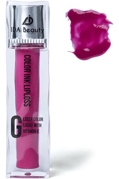 IDA Beauty ملمع شفاه هيو كيس كولور إنك، مرطب، مقاوم للتلطخ | حلال، خالٍ من ال...