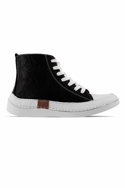 MY DERİ Anxey Жіночі шкіряні шнуровані спортивні черевики 4126