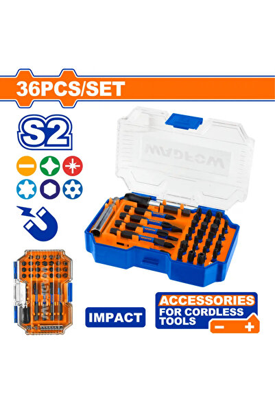 WADFOW طقم مفكات متنوع (36 قطعة) – WBS4B36