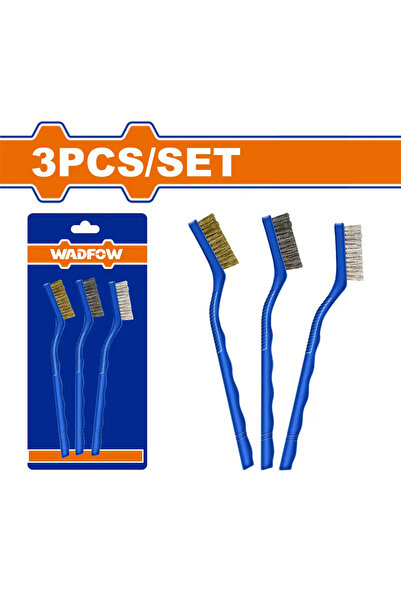 WADFOW طقم فرش يدوية 3 قطع (7") WBH3607