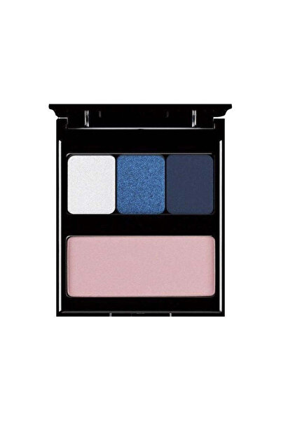 Pierre Rene PMS Glamour Blue 3 + 1 Eyeshadow Palette + Blush - PIERRE RENE