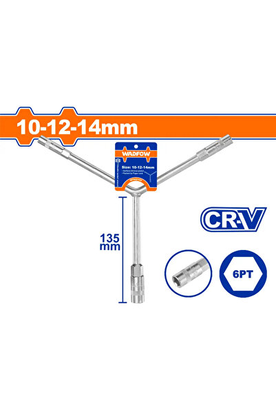 WADFOW مفتاح ثلاثي 10–12–14مم — WTH2102