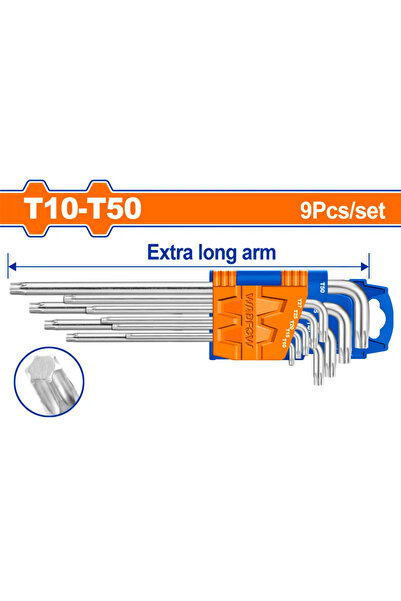 WADFOW طقم مفاتيح ألنكي نجمة طويل 9 قطع – WHK3292