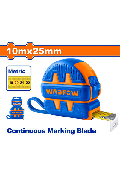WADFOW متر شريط ربل بفرام 10م × 25مم — WMT1251