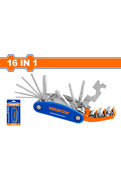 WADFOW طقم مفاتيح ومفكات متعدد الاستخدامات 16×1 – WHK4516