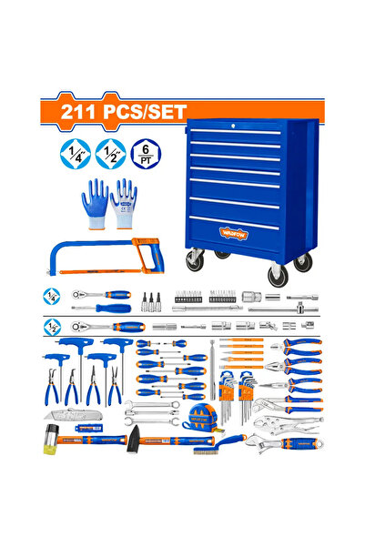 WADFOW دولاب عدة 211 قطعة – WHS3211