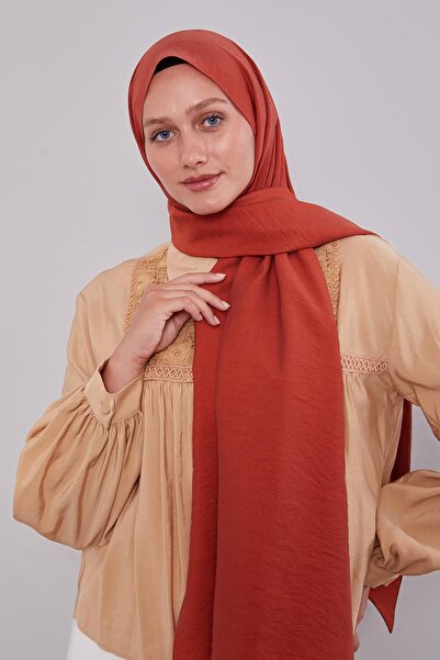 Levidor Orange Plain Adria Shawl
