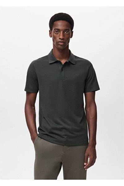 MANGO Man Thermolite® slim fit polo yaka tişört