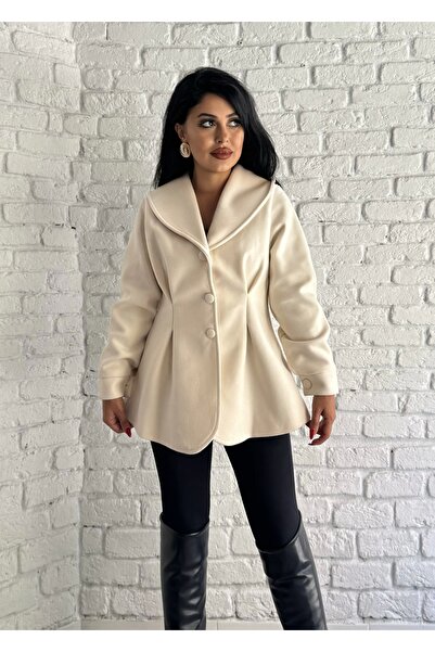 moneta boutique Palton de damă cu design cu șnur la talie