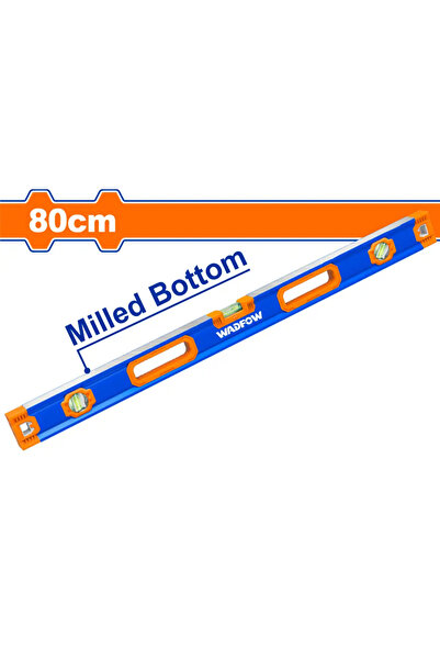 WADFOW ميزان ماء ألمنيوم ثلاث عيون 80سم – WSL1G80