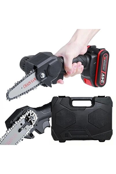 Powermaster PM-20309 Zincirli Şarjlı Matkap Testere 24 Volt - 550 Watt