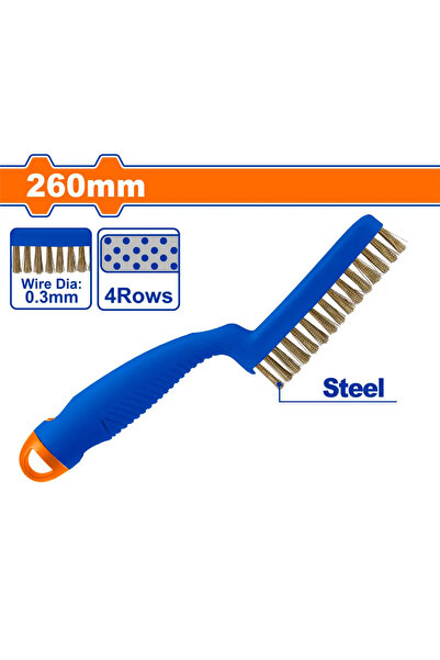 WADFOW فرشاة يدوية نحاس بمقبض بلاستيك 260مم WBH1103