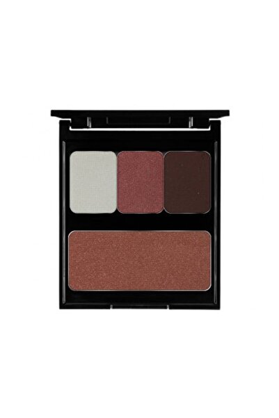 Pierre Rene Paletă de farduri de pleoape PMS Wild Marsala 3 + 1 + Blush - PIE...