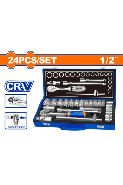 WADFOW 24-Piece 1/2" WST2L24 Pill Set