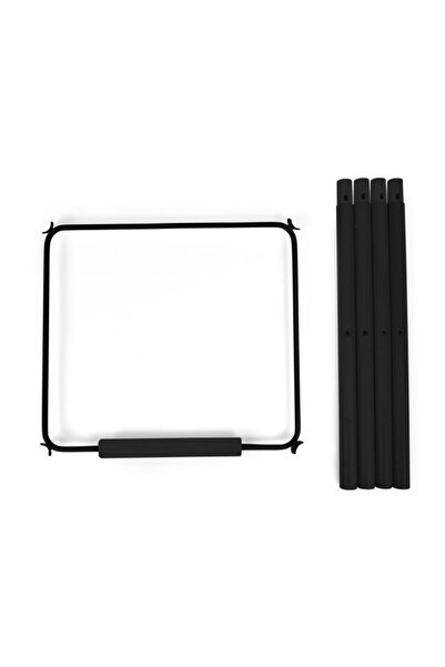 CHILDHOME Evolu Black dining chair leg set with support