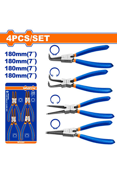 WADFOW طقم زراديات تيلا يد ربر 7" (180مم) – WPS2604