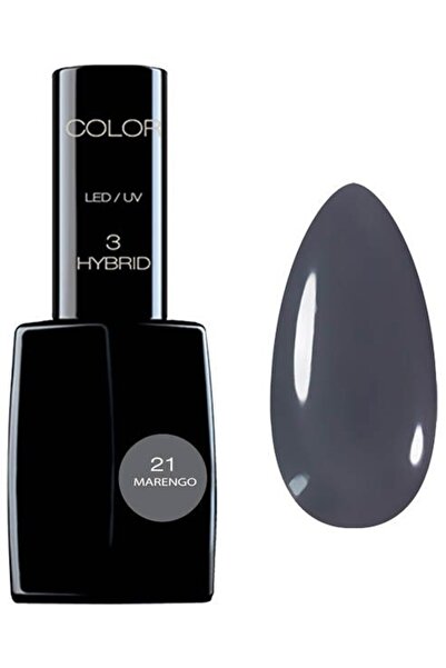 Pierre Rene Semi-Permanent Nail Polish - Color Hybrid Marengo No.21 11ml - PIERRE RENE
