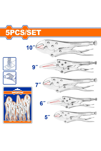 WADFOW طقم زراديات كبس 5 قطع – WLP5405