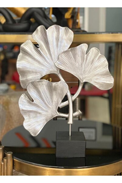 Mirsa Global Dekoratif Kaideli Yaprak Yonca Biblo Modern Özel Tasarım Obje