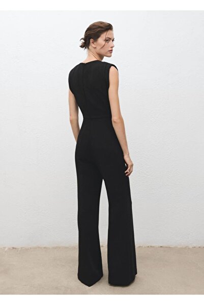 MANGO Woman Büzgülü uzun tulum