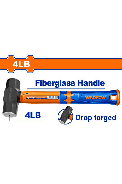 WADFOW شاكوش مسدس فيبر 4 أرطال – WHM4304