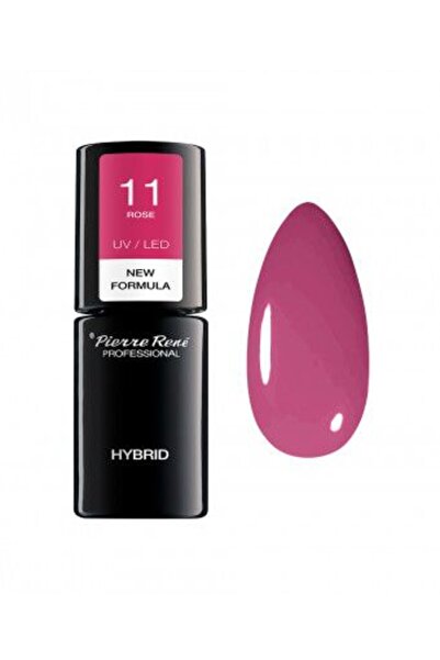 Pierre Rene Oja semipermanentă - Color Hybrid Polish nr. 11 Rose 6ml - Pierre...