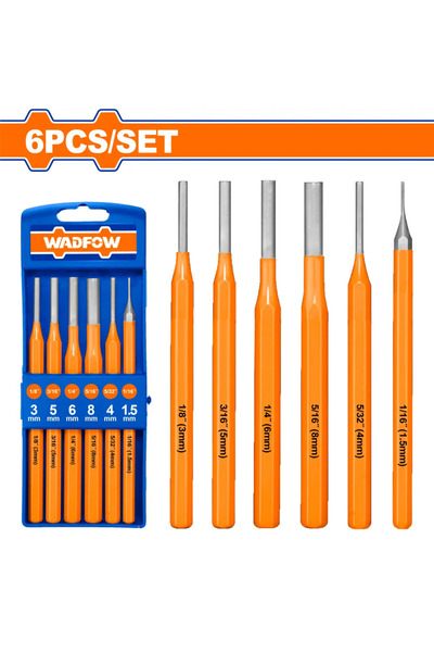 WADFOW طقم أزاميل يدوية 6 قطع – WCC8306