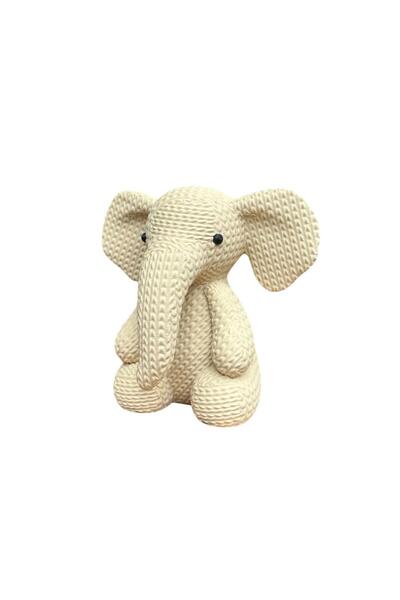 3DONE MODELS Figurină elefant croșetată 3D Model 2 – Model decorativ, imprimat 3D, colecție unică