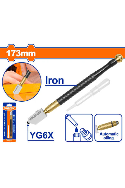 WADFOW أداة قص زجاج يد معدن – WGR2601